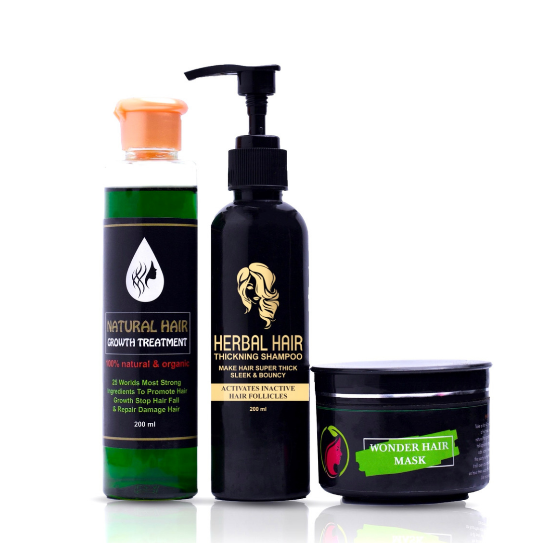 Delicate Hair Bundle | Oil | Shampoo | Mask Cosmic Herbs