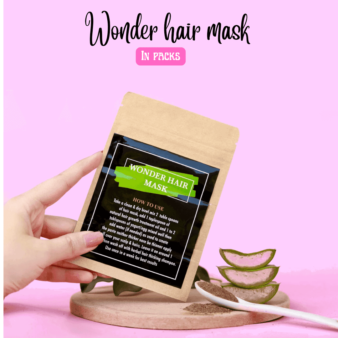 Wonder Hair Mask Packet (Trial Pack) - Cosmic Herbs